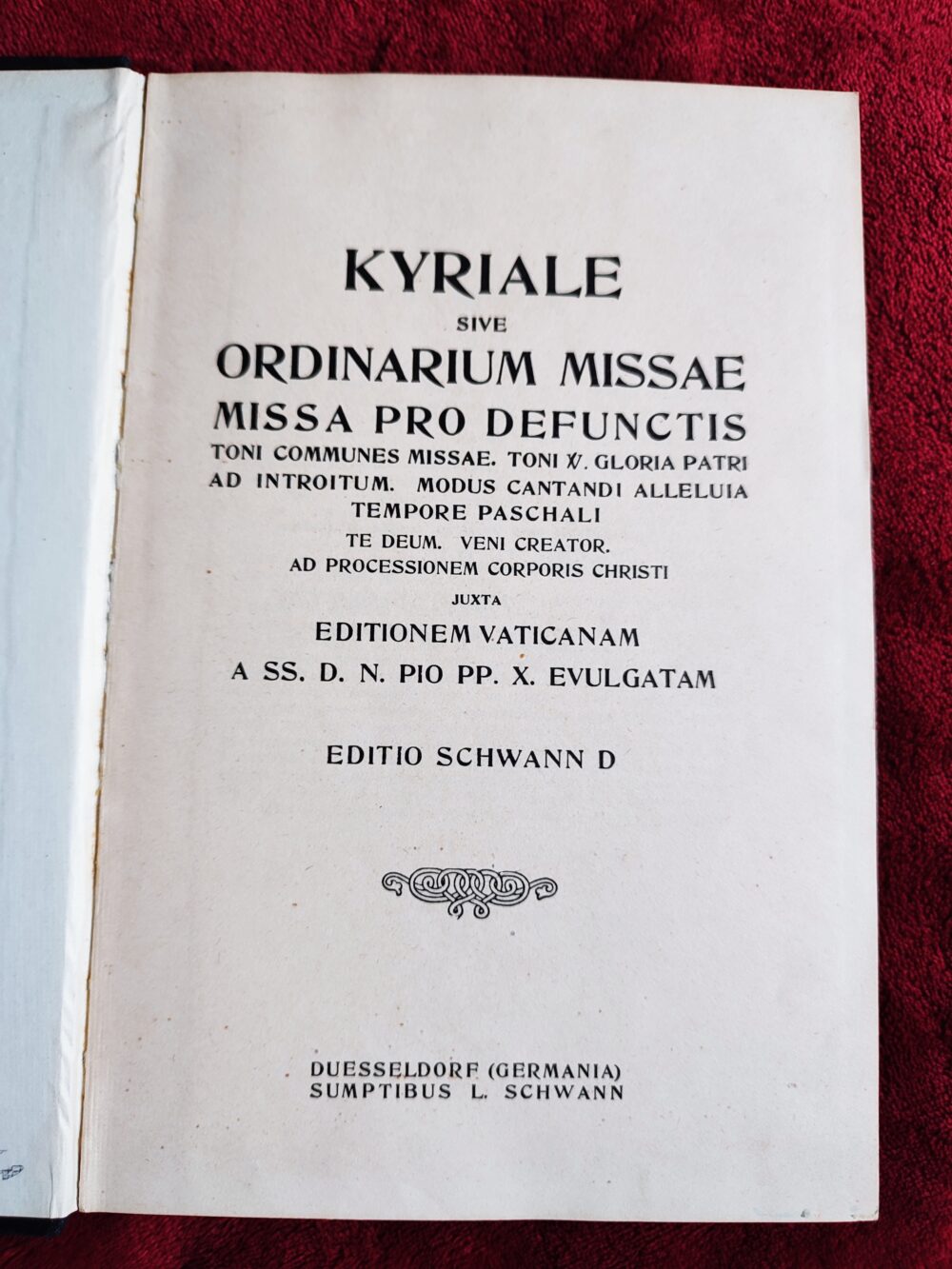 Kyriale sive Ordinarium Missae (...) [1907]