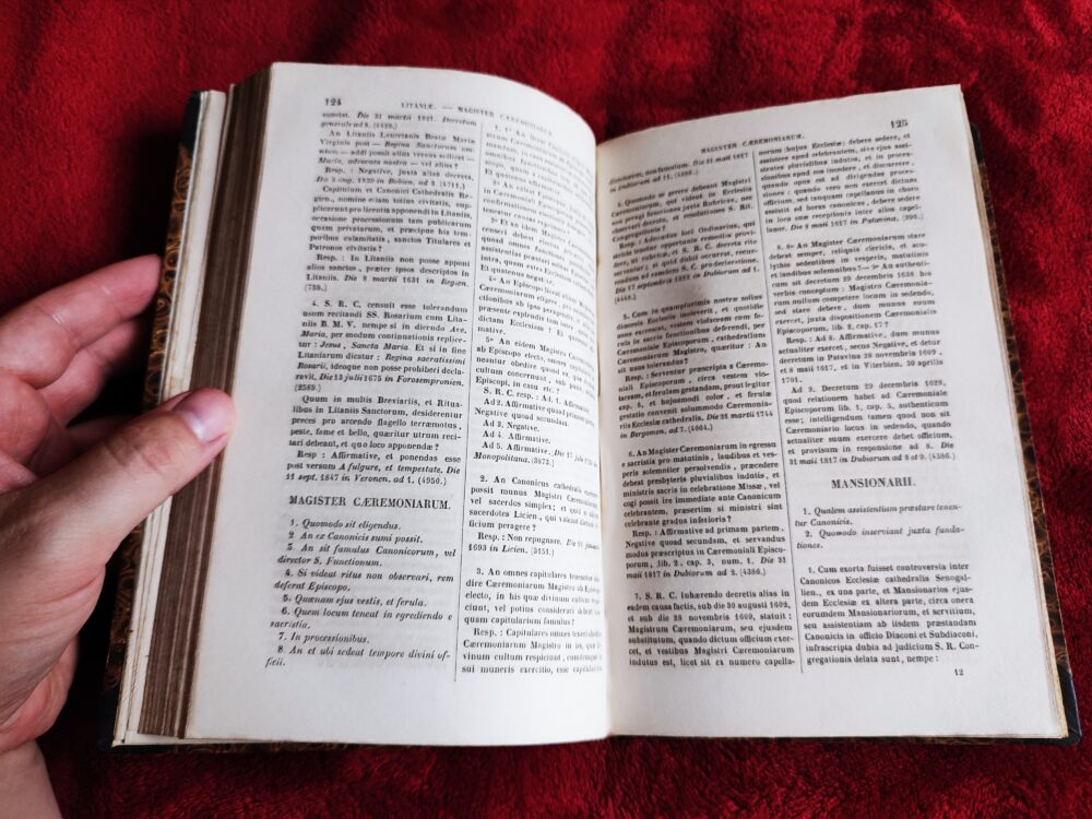 Sacrae Rituum Congregationis Decreta Authentica (...) alphabetico ordine collecta [1854] - obrazek 3