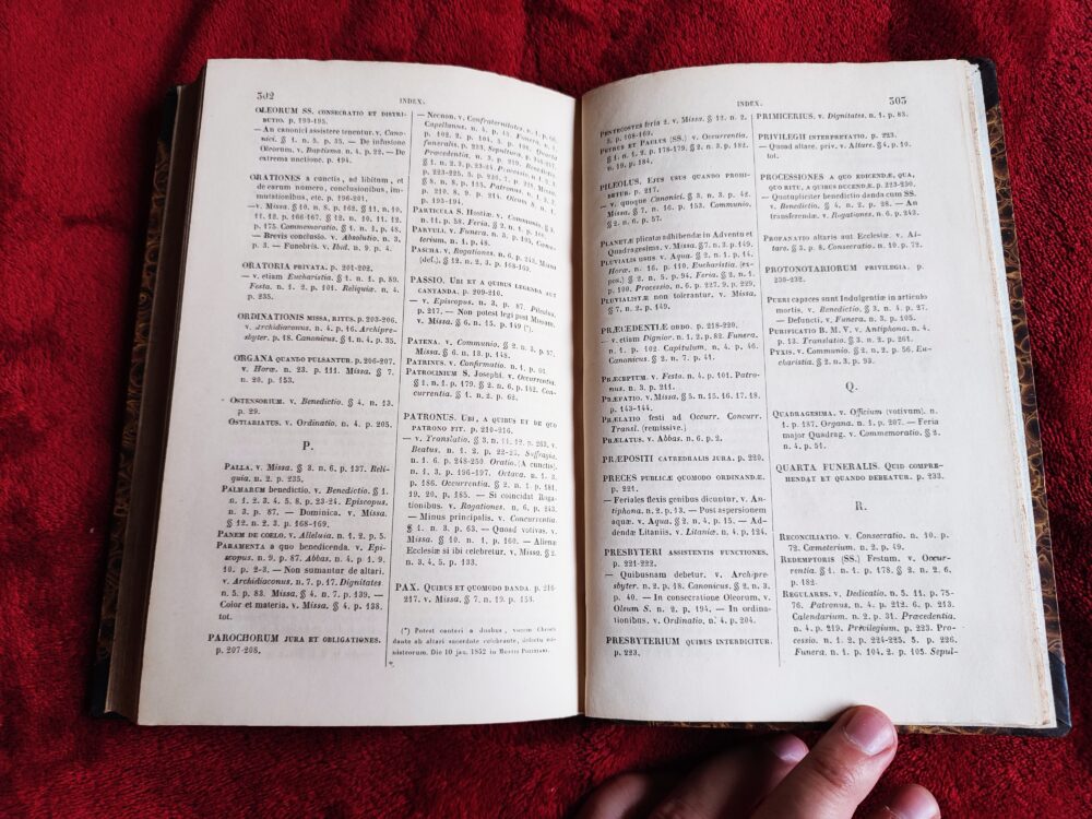 Sacrae Rituum Congregationis Decreta Authentica (...) alphabetico ordine collecta [1854] - obrazek 4