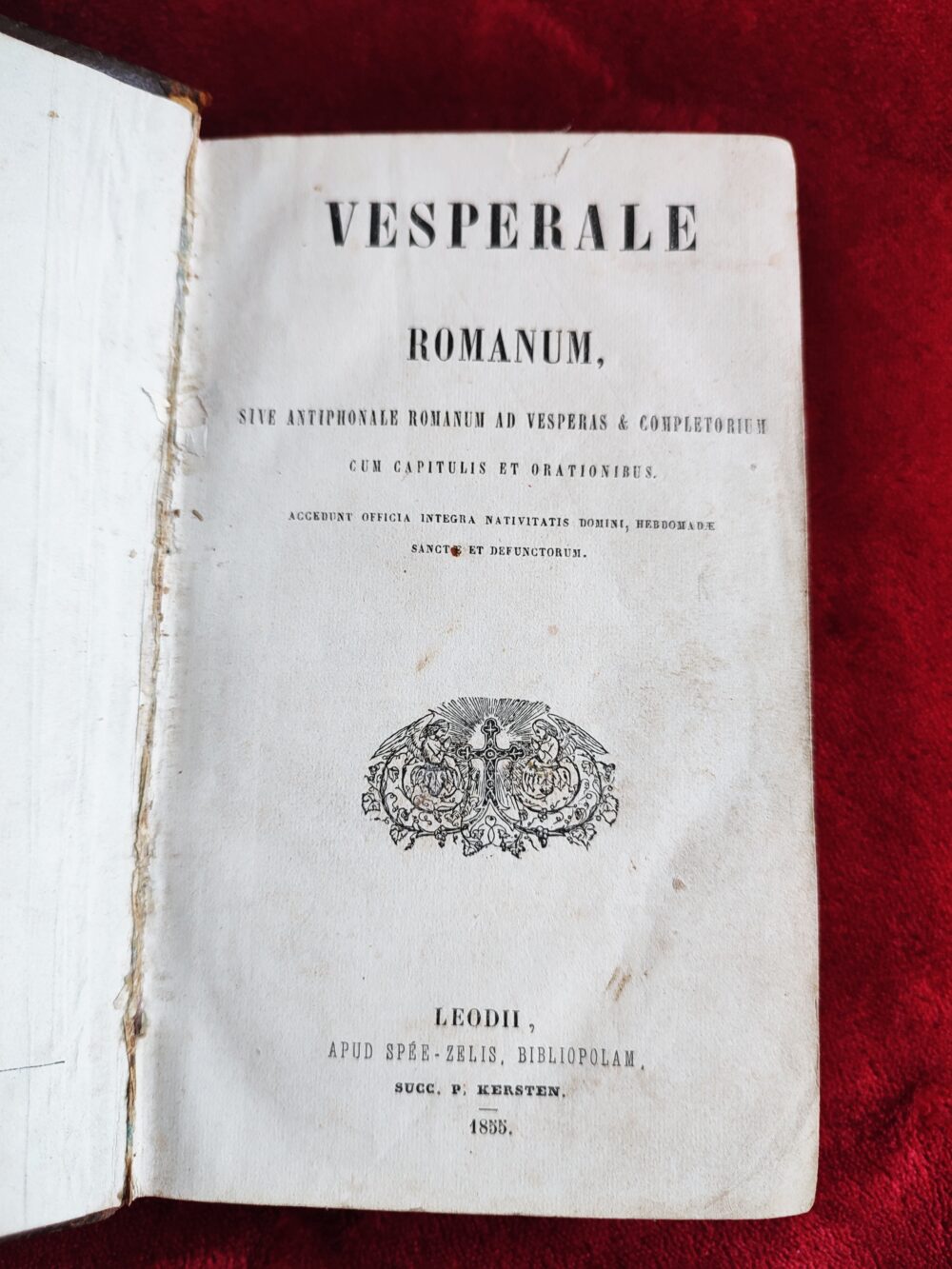 Vesperale Romanum [1855]