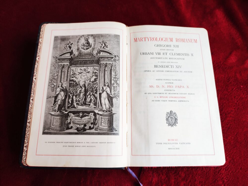 Martyrologium Romanum [1913]