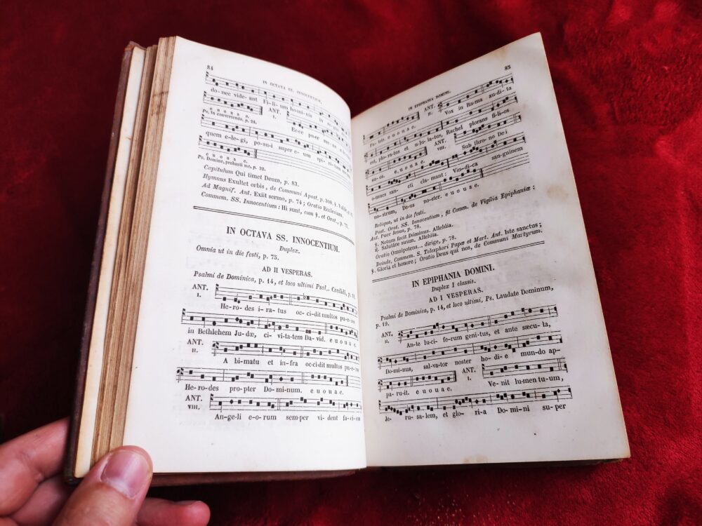 Antiphonarium Romanum [1857] + Antiphonarium Aeduense [1859] - obrazek 2