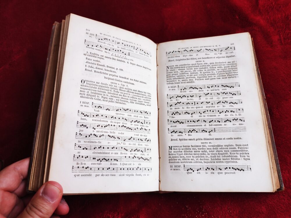 Antiphonarium Romanum [1857] + Antiphonarium Aeduense [1859] - obrazek 3