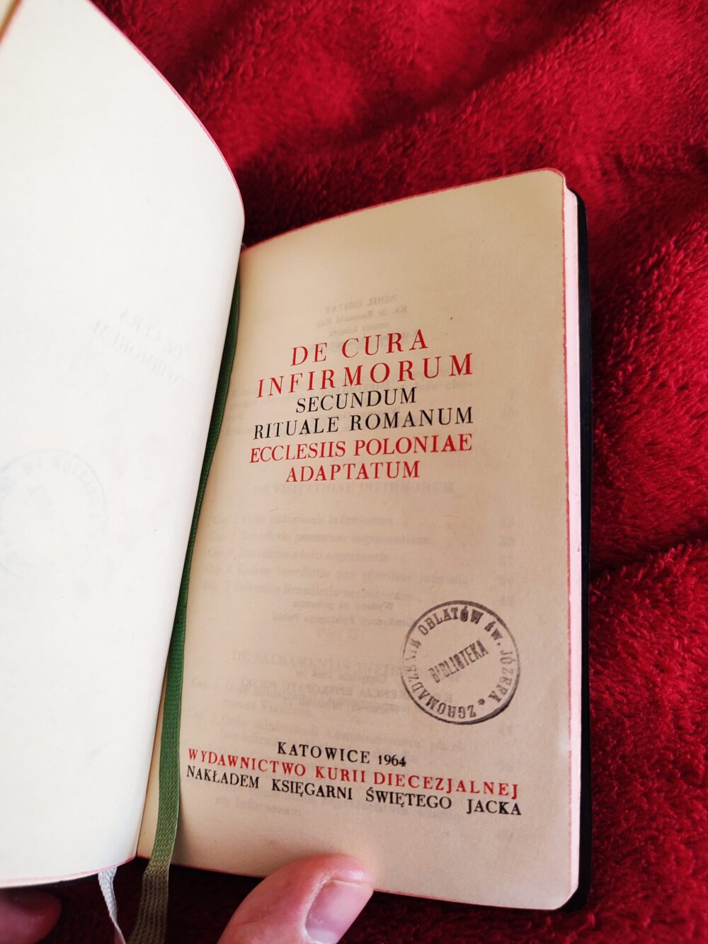 De cura infirmorum secundum Rituale Romanum Ecclesiis Poloniae adaptatum [1964] (2)