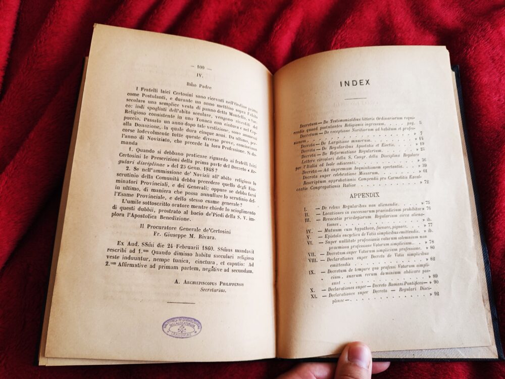 Compendium Apostolicarum Constitutionum et Decretorum a Regularibus (...) legendorum [1874] - obrazek 2