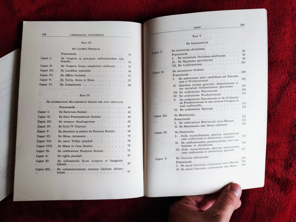 Caeremoniale Episcoporum (bozze di stampa) [1975] - obrazek 4
