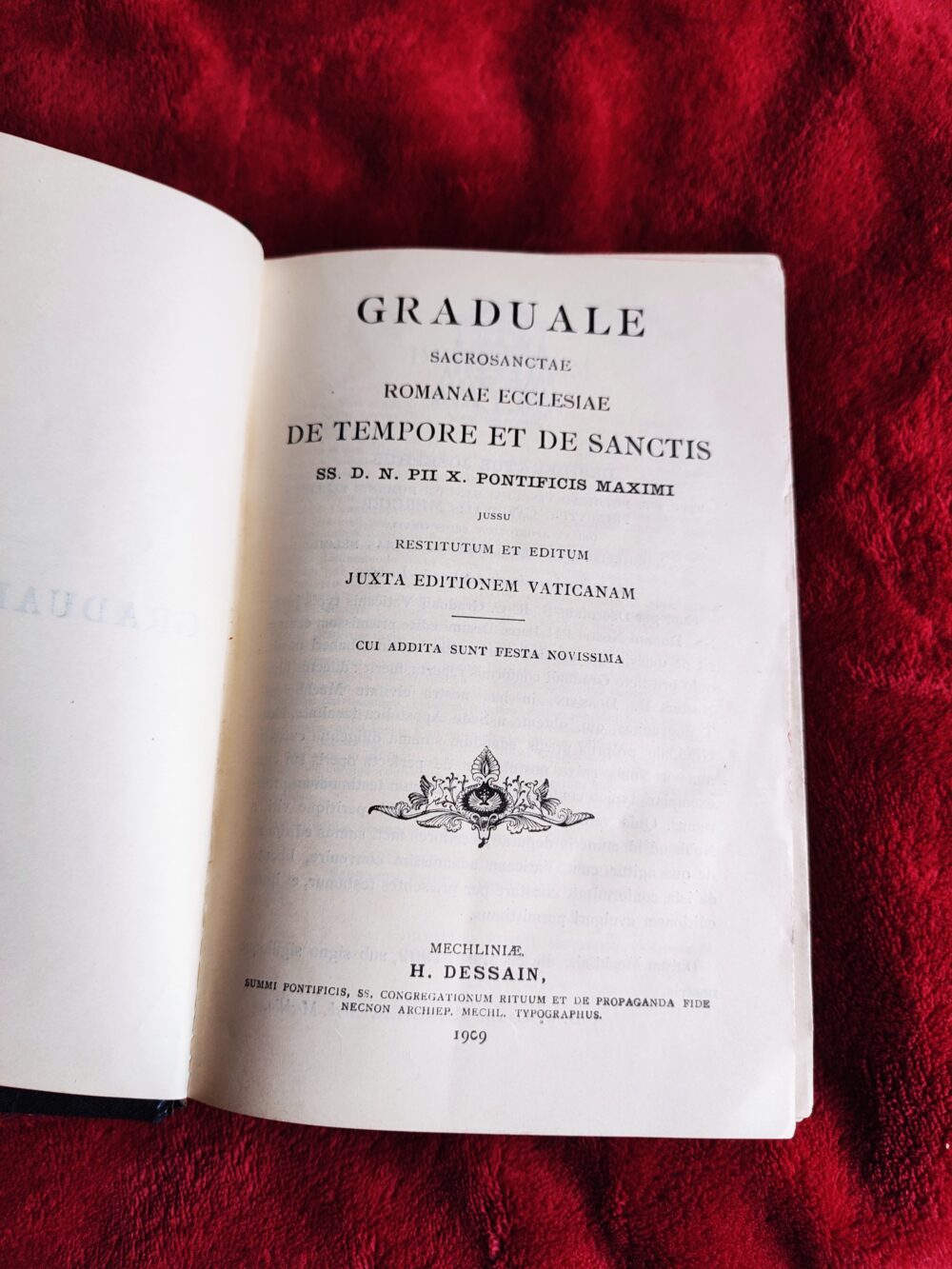 Graduale Romanum [1909]