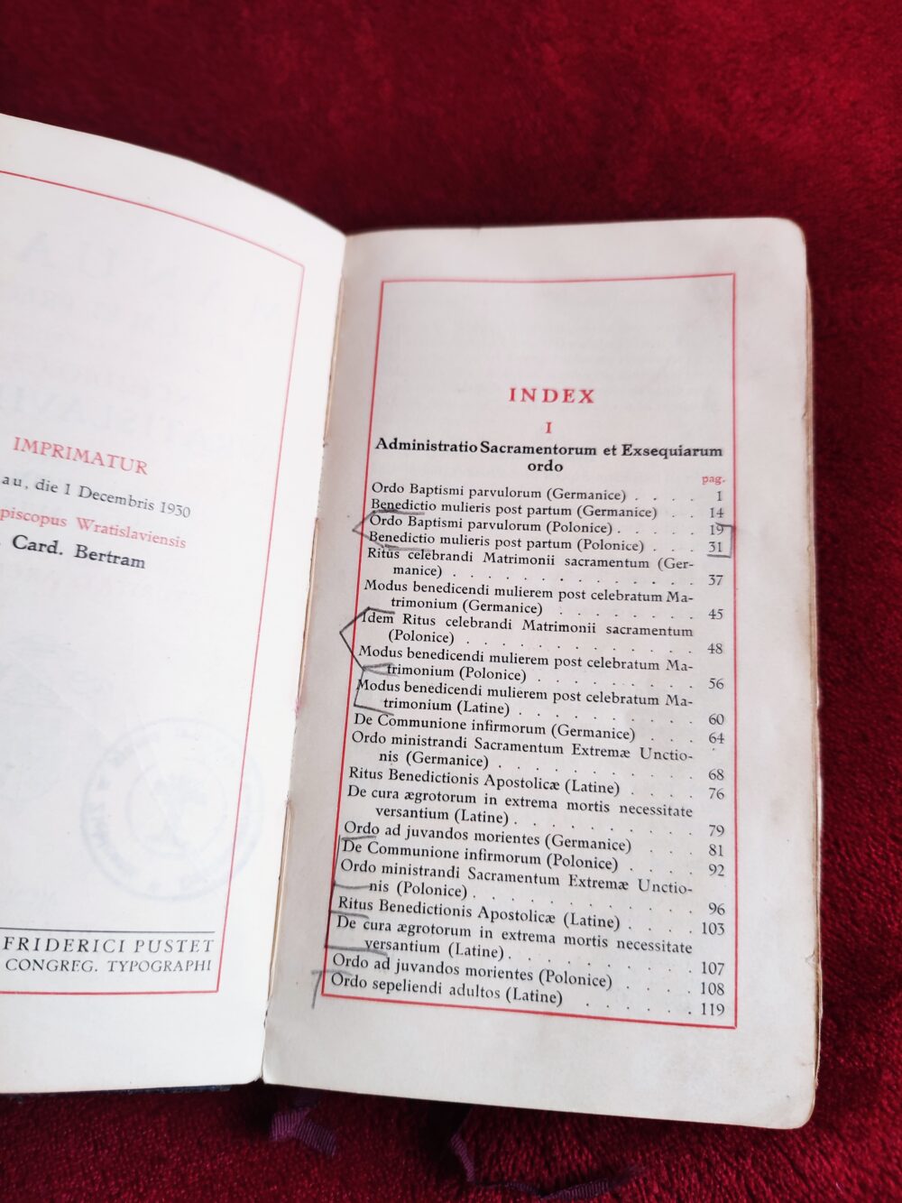 Manuale Archidioecesis Wratislaviensis [1931] - obrazek 2