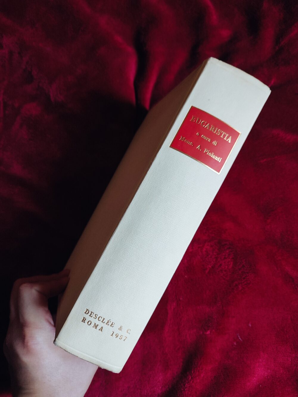 Mons. Antonio Piolanti (ed.), "EUCARISTIA. Il Mistero dell'Altare nel Pensiero e nella Vita della Chiesa" [1957] (2) - obrazek 6