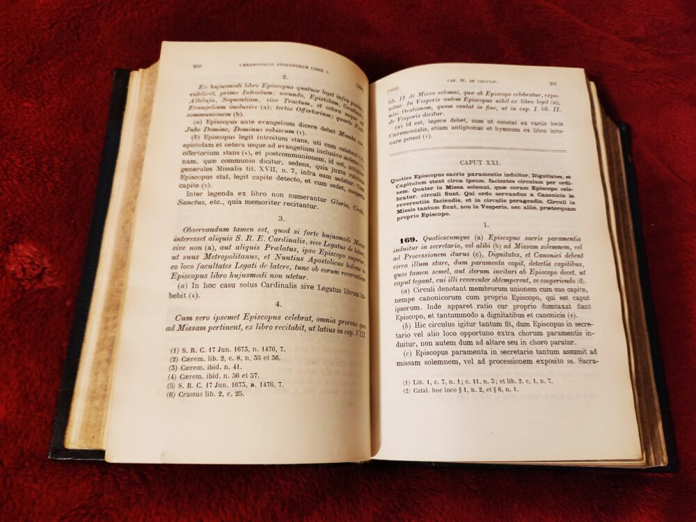 P. J. B. de Herdt, "Praxis pontificalis seu Caeremonialis Episcoporum practica expositio" (2 ed.) (3 tomy) [1904-1905] - obrazek 4