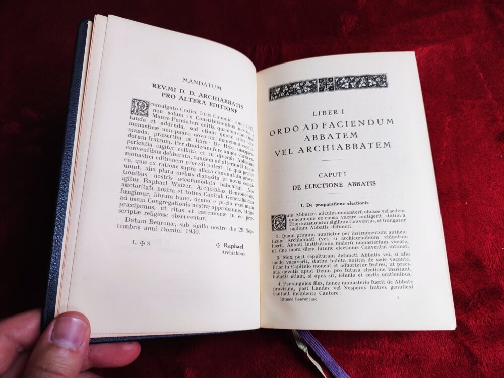 Rituale Monasticum [1931] - obrazek 2