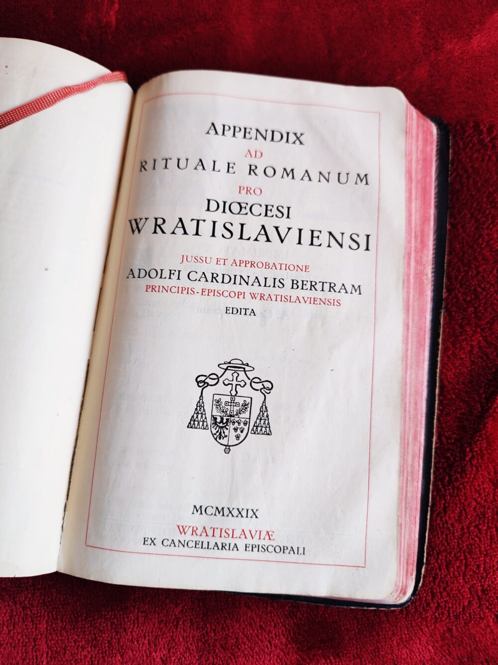 Rituale Romanum ("Rytuał Rzymski") [1929] + Appendix (...) pro Dioecesi Wratislaviensi [1929] + Supplementum Rituum [1929] - obrazek 3