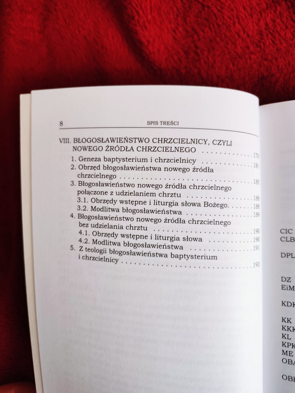Ks. Czesław Krakowiak, "Sakramentalia i błogosławieństwa w liturgii Kościoła" [2015] - obrazek 2
