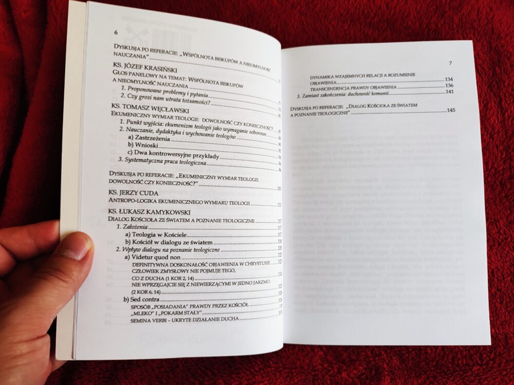 Ks. Tadeusz Dzidek (red.), "Eklezjalny wymiar poznania teologicznego" [2003] - obrazek 2