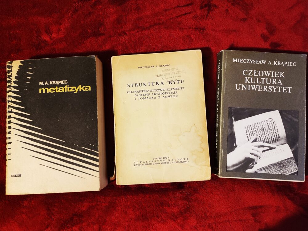 Zbiór 3 publikacji ojca Alberta Krąpca OP.