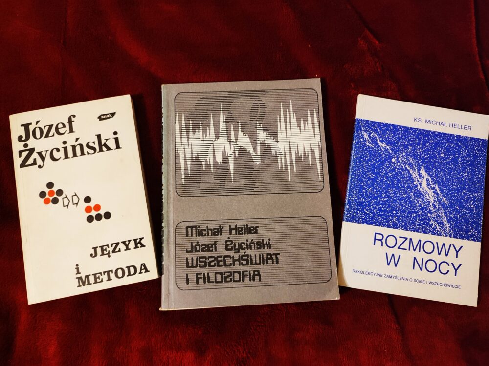 Książki ks. prof. Michała Hellera i abp Józefa Życińskiego