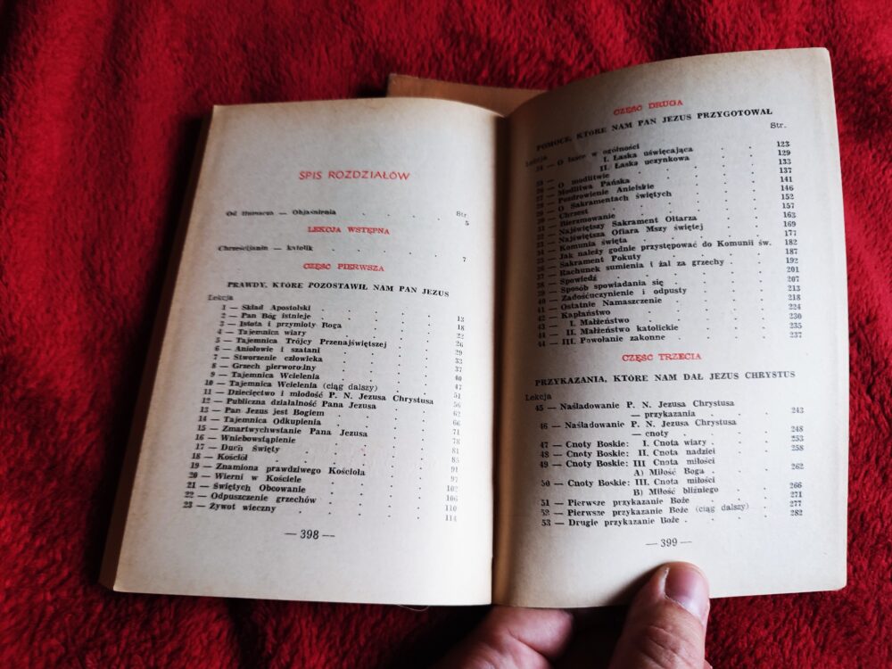 Ks. N. Turulski, "Katechizm katolicki dziecka polskiego" (cz. 3: Przykazania) [1957] - obrazek 3