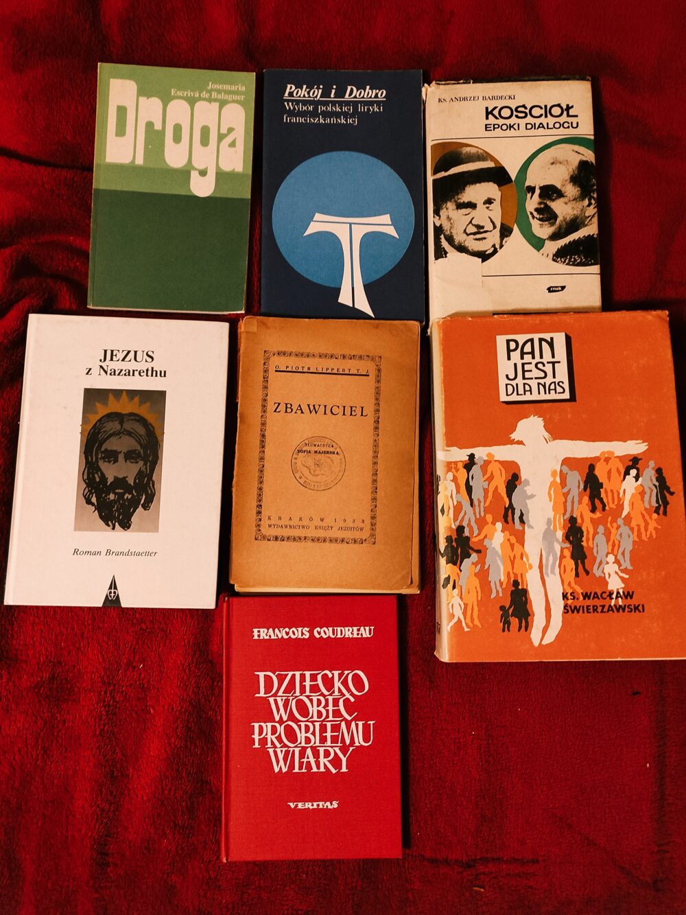 Zestaw 7 książek religijnych