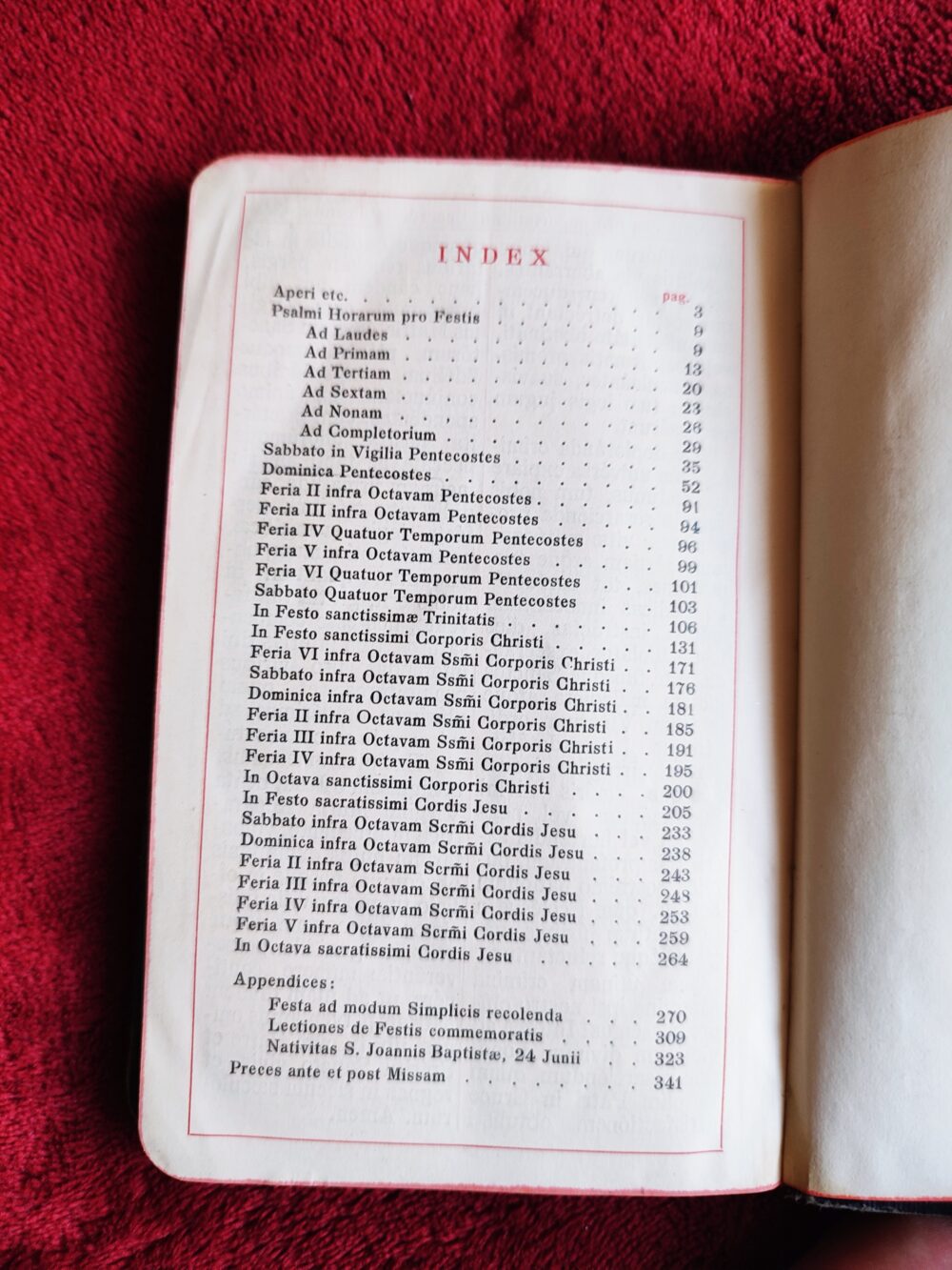 Officium Festorum Pentecostes, SS. Corporis Christi ac Sacratissimi Cordis Jesu earumque Octavarum [1939] - obrazek 2