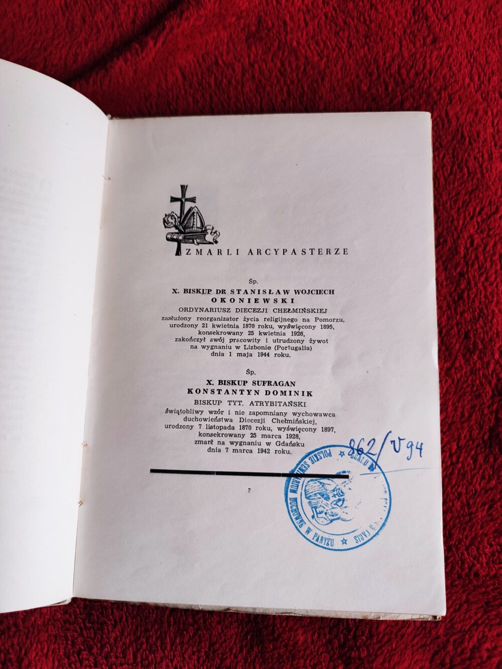 Kuria Biskupia Chełmińska, "Męczeństwo duchowieństwa pomorskiego 1939-1945. Straty wojenne diecezji chełmińskiej" [1947] - obrazek 2