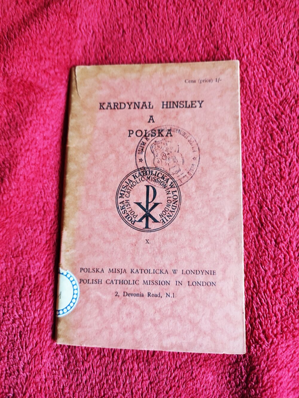 Kardynał Hinsley a Polska [1943]