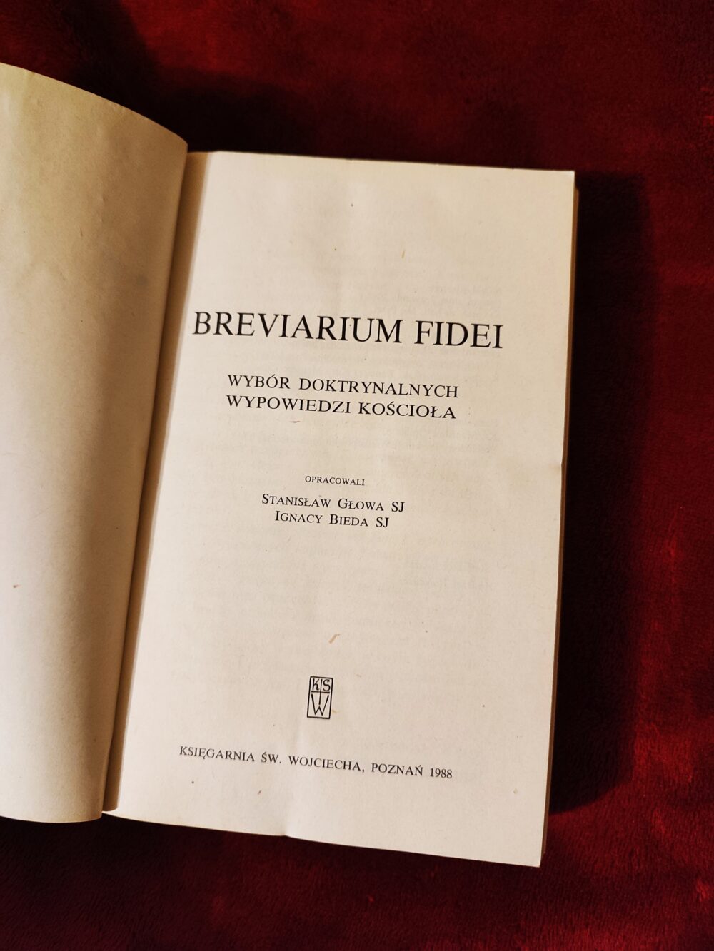 Breviarium Fidei. Wybór doktrynalnych wypowiedzi Kościoła [1988] (2)