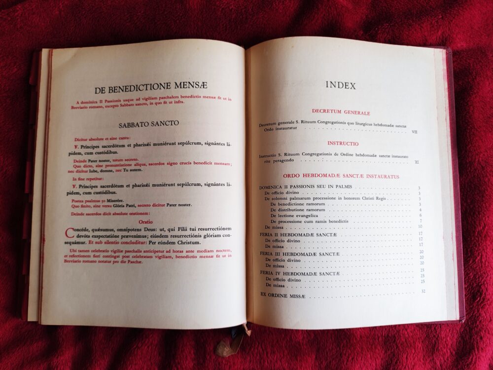 Ordo Hebdomadae Sanctae Instauratus (Editio Typica Vaticana) [1956] (3) - obrazek 2