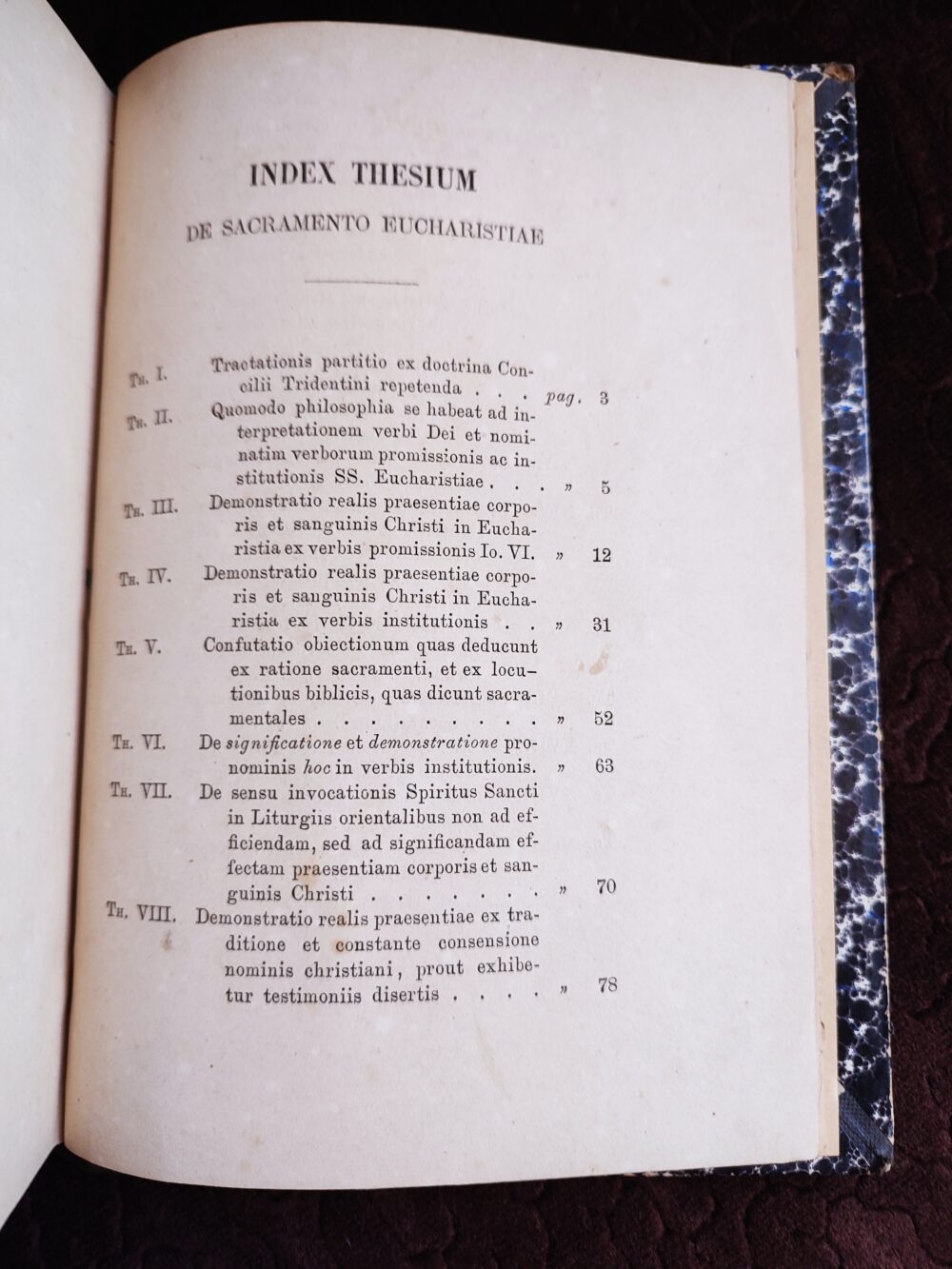 Ioannis Bapt. Franzelin, "Tractatus de SS. Eucharistiae Sacramento et Sacrificio" [1868] - obrazek 2