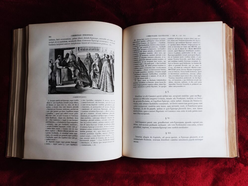 Josephus Catalanus, "Caeremoniale Episcoporum (...) commentariis illustratum" [1860] - obrazek 5
