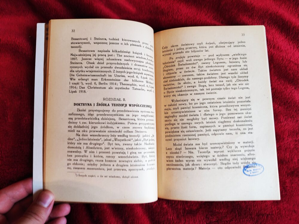 Ks. Dr. Kazimierz Wais, "Teozofja nowoczesna" [1924] - obrazek 3