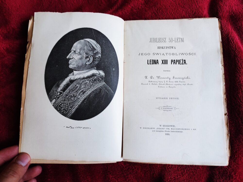 X. Dr Wincenty Smoczyński, "Jubileusz 50-letni biskupstwa Jego Świątobliwości Leona XIII Papieża" [1893] - obrazek 3