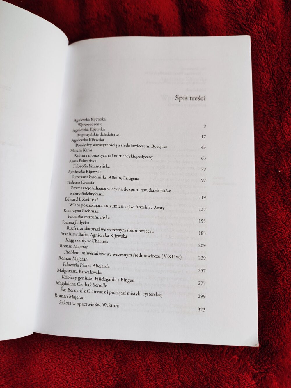 Agnieszka Kijewska (red.), "Przewodnik po filozofii średniowiecznej od św. Augustyna do Joachima z Fiore" [2012] - obrazek 3