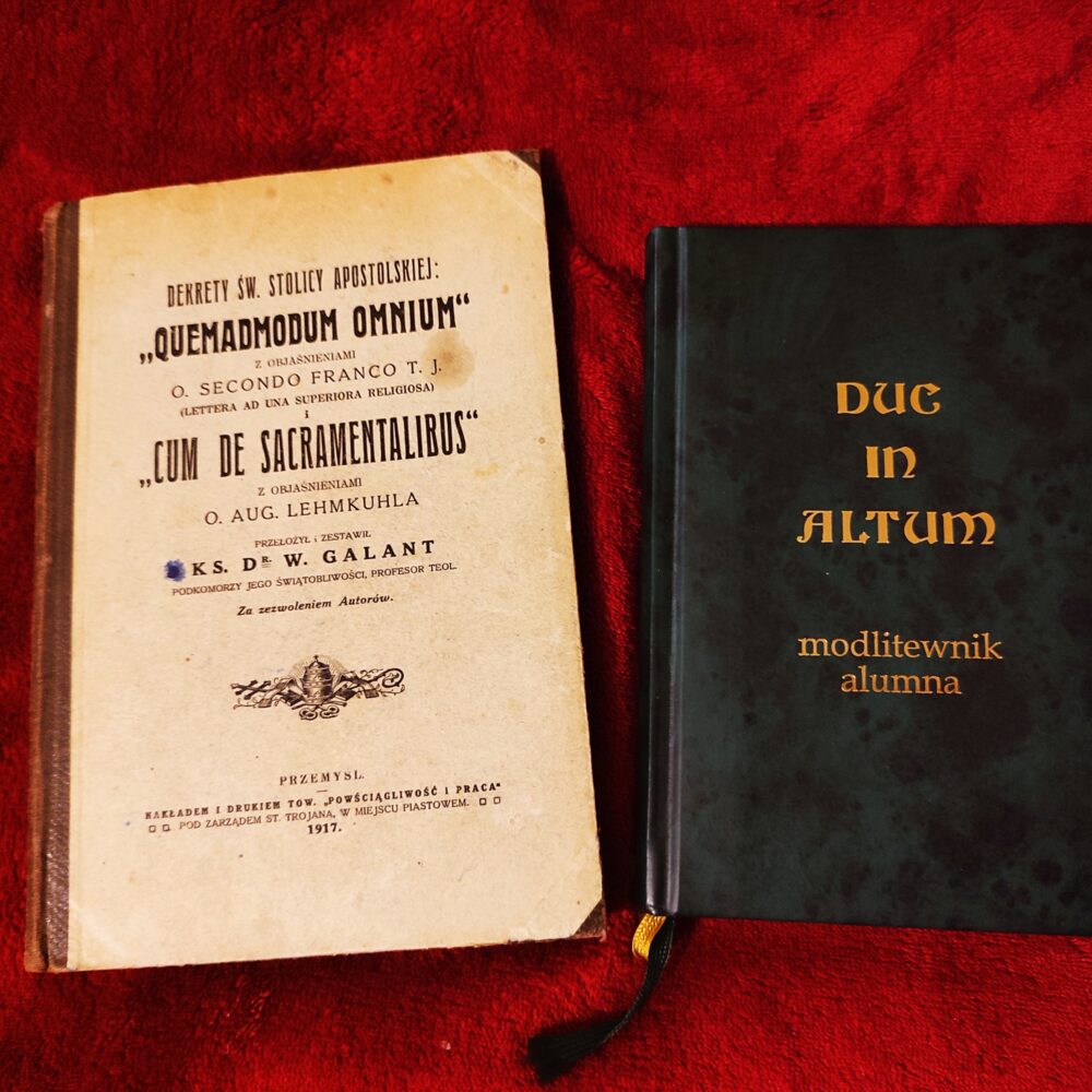 Ks. dr. W. Galant, "Dekrety Św. Stolicy Apostolskiej" [1917] + "Duc in altum. Modlitewnik alumna" [2003]