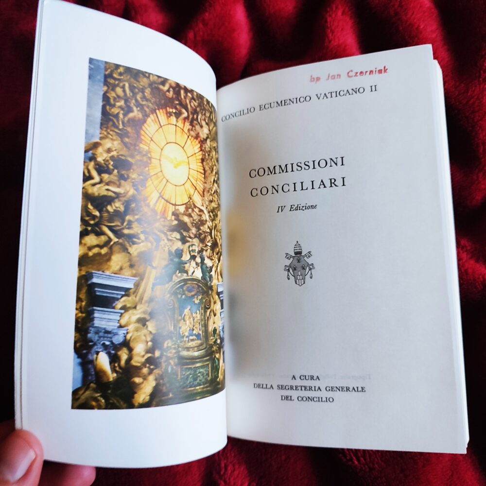 Concilio Ecumenico Vaticano II, "Commissioni Conciliari" [1965]
