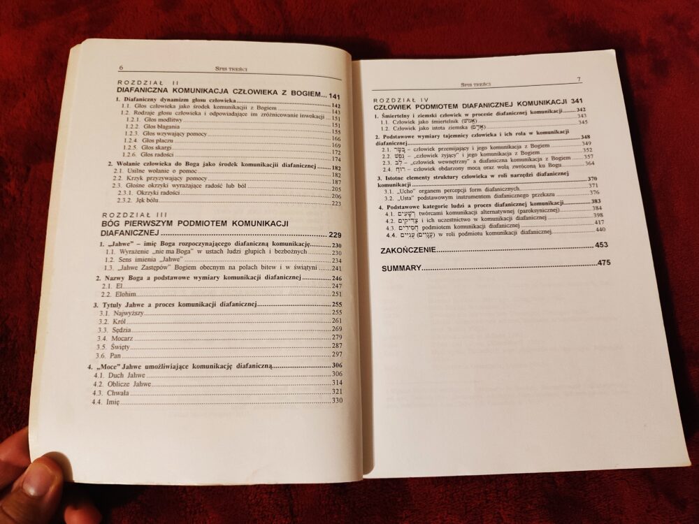 Ks. Henryk Witczyk, "'Pokorny wołał, i Pan go wysłuchał' (Ps 34, 7a). Model komunikacji diafanicznej w Psalmach" [1997] - obrazek 3