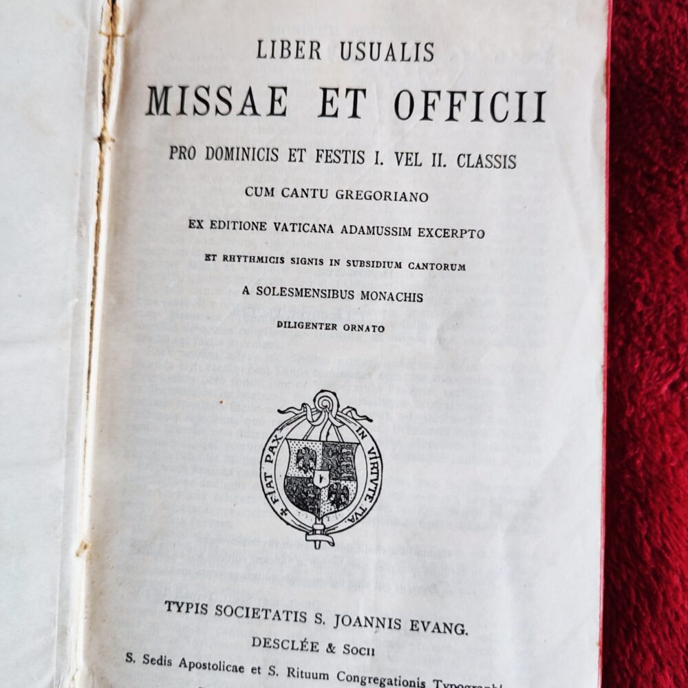 Liber Usualis [1932]