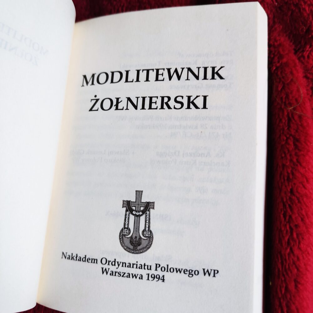 Modlitewnik żołnierski [1994]