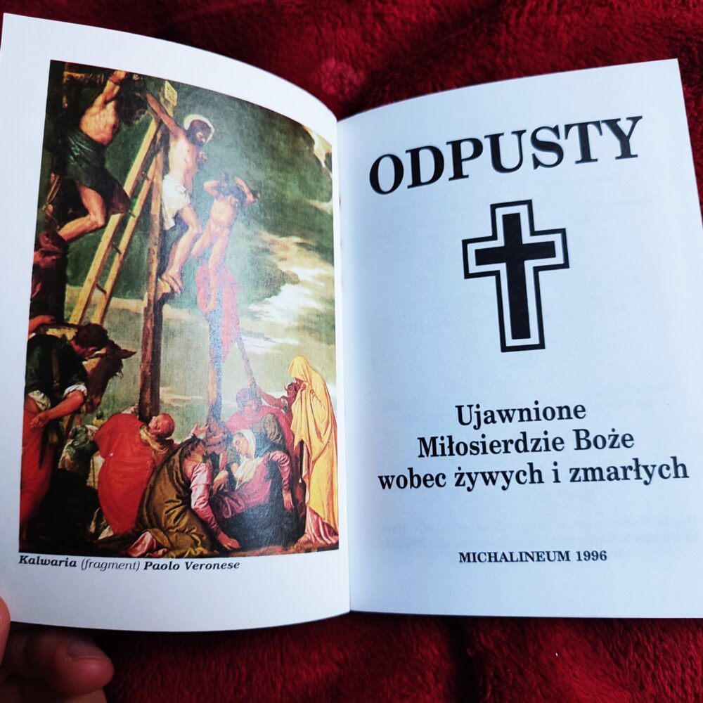 Ks. Zdzisław Pałubicki SJ, "Odpusty. Ujawnione Miłosierdzie Boże wobec żywych i zmarłych" [1996]