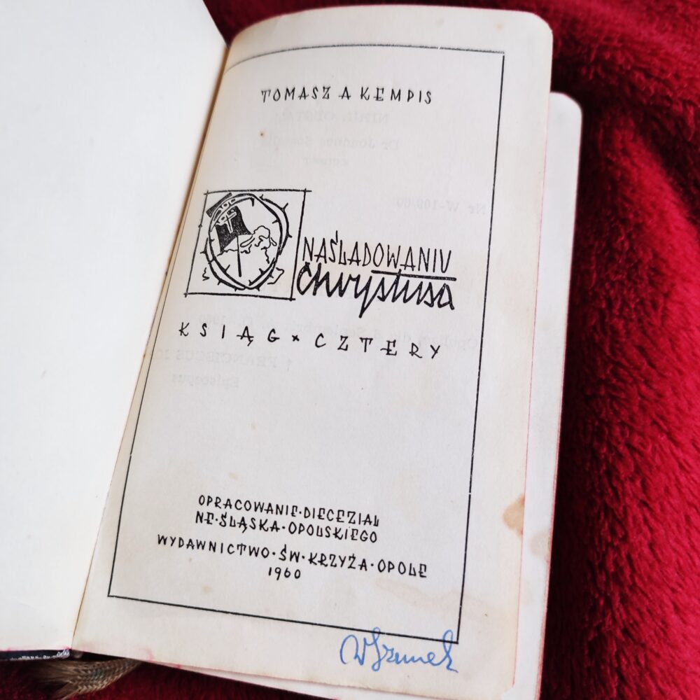Tomasz a Kempis, "O naśladowaniu Chrystusa" [1960]