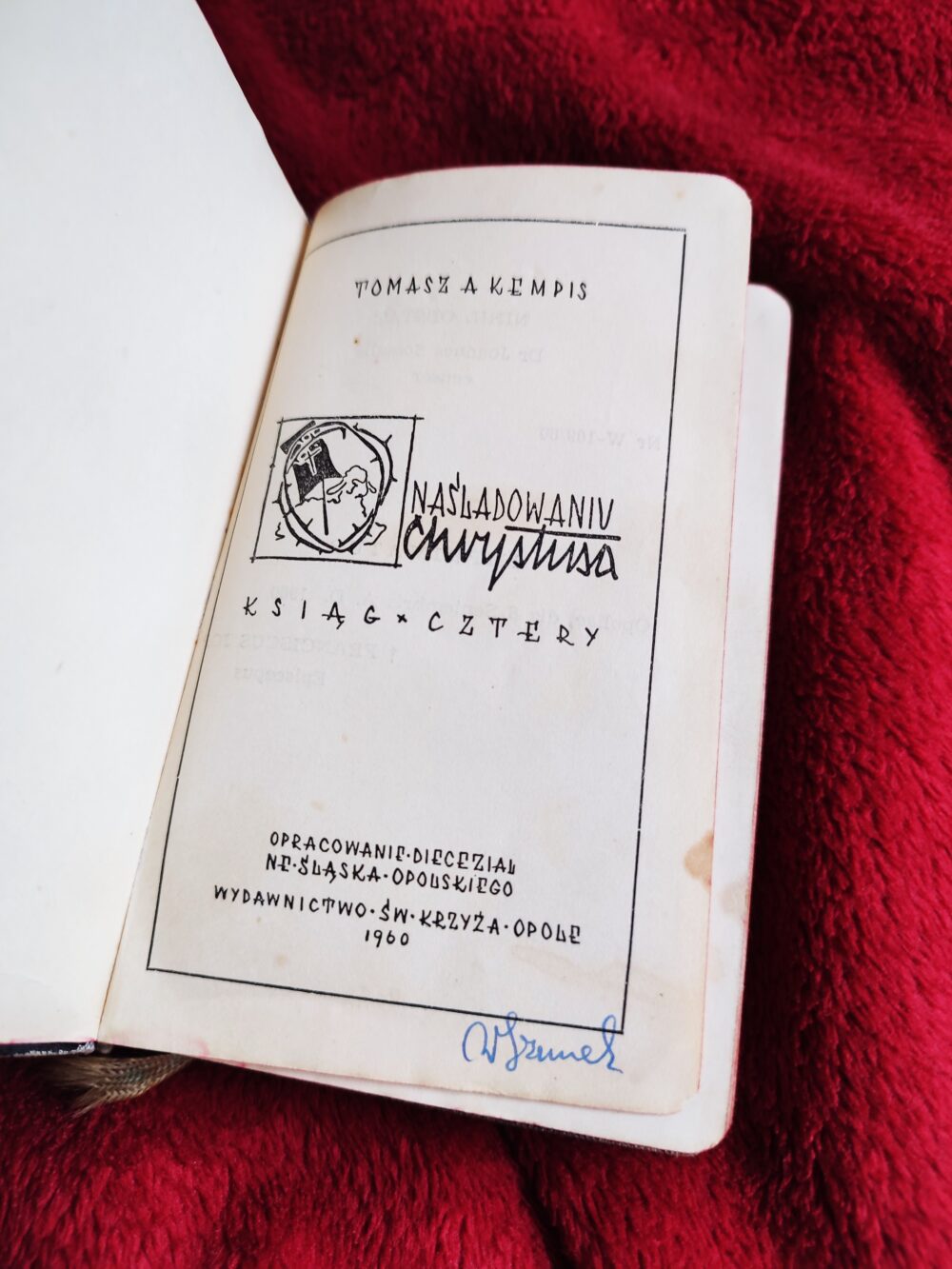 Tomasz a Kempis, "O naśladowaniu Chrystusa" [1960]