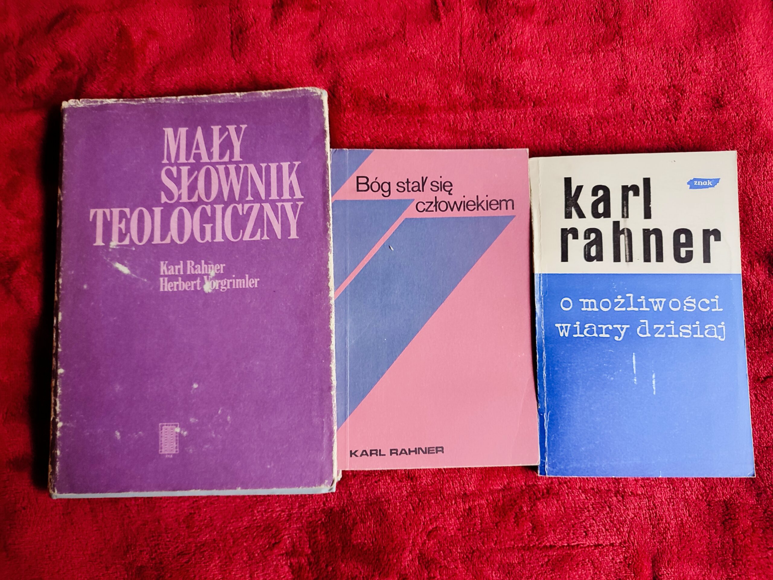 Zestaw książek Karla Rahnera