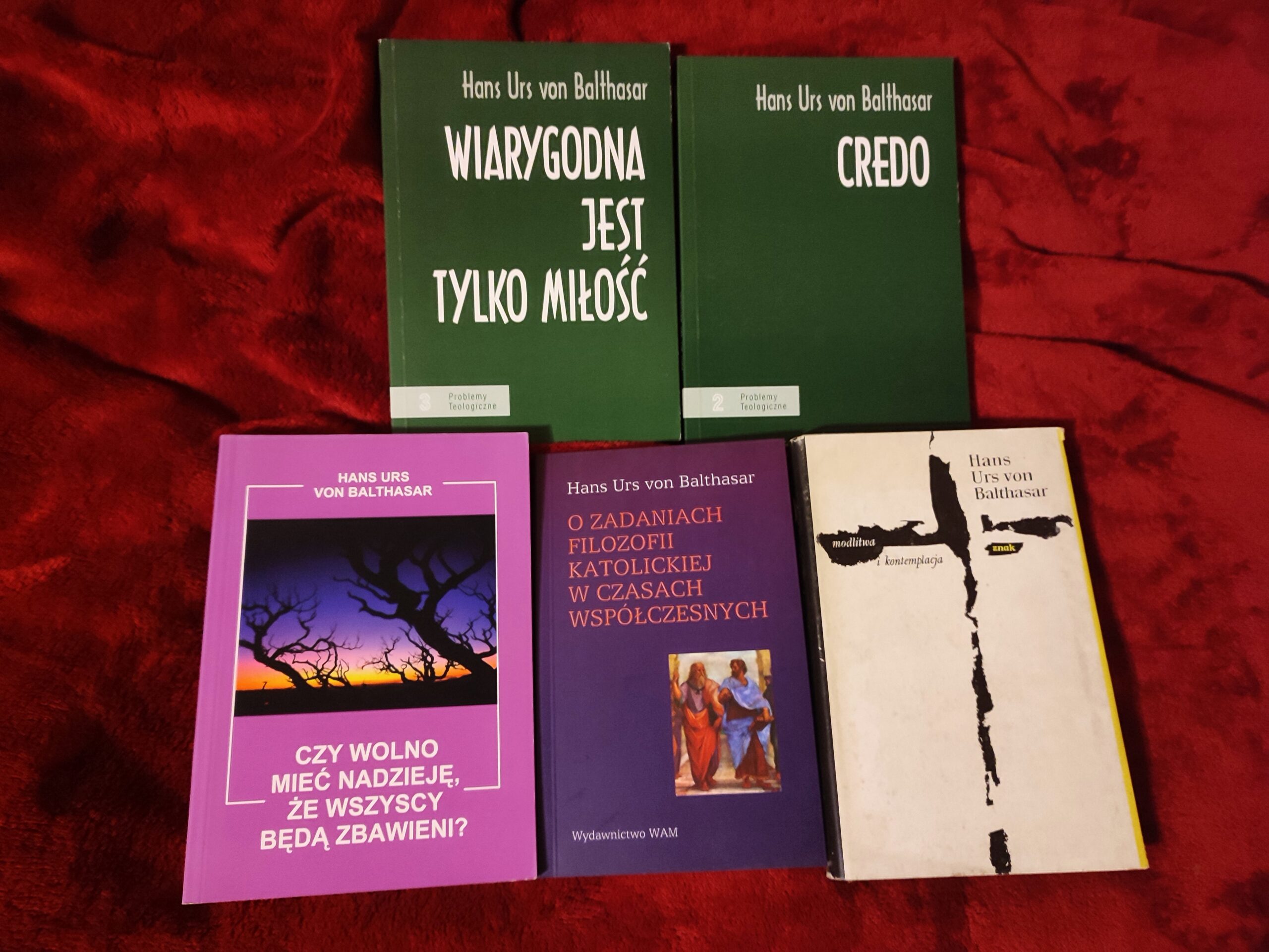 Zestaw książek Hansa Ursa von Balthasara