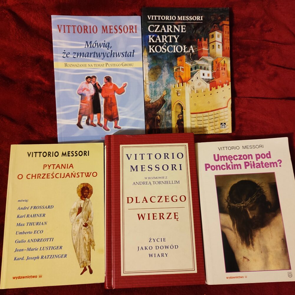 Zestaw książek Vittorio Messoriego