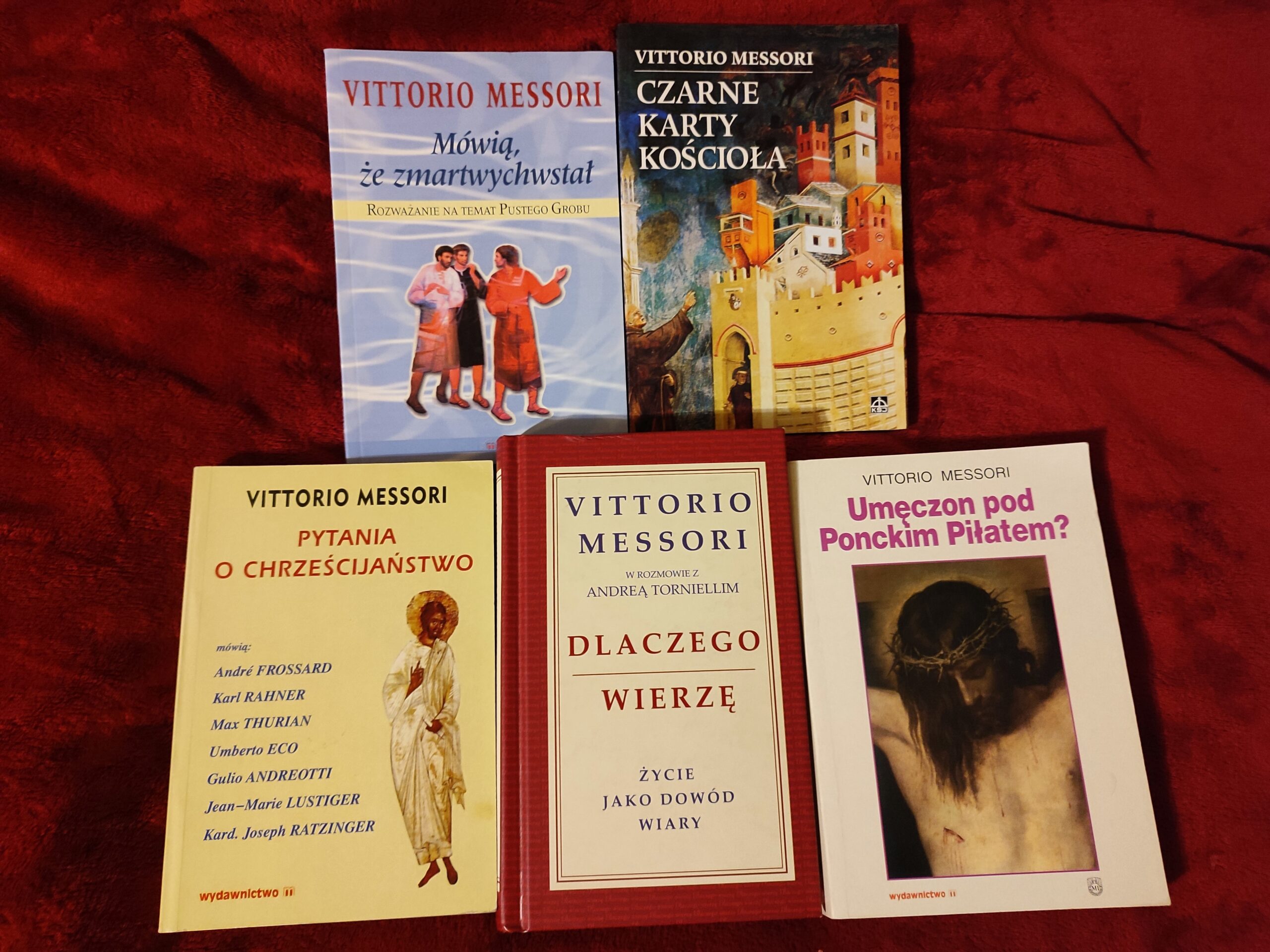 Zestaw książek Vittorio Messoriego