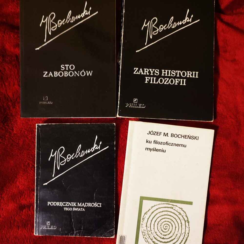 Zestaw książek ojca Józefa Marii Bocheńskiego OP