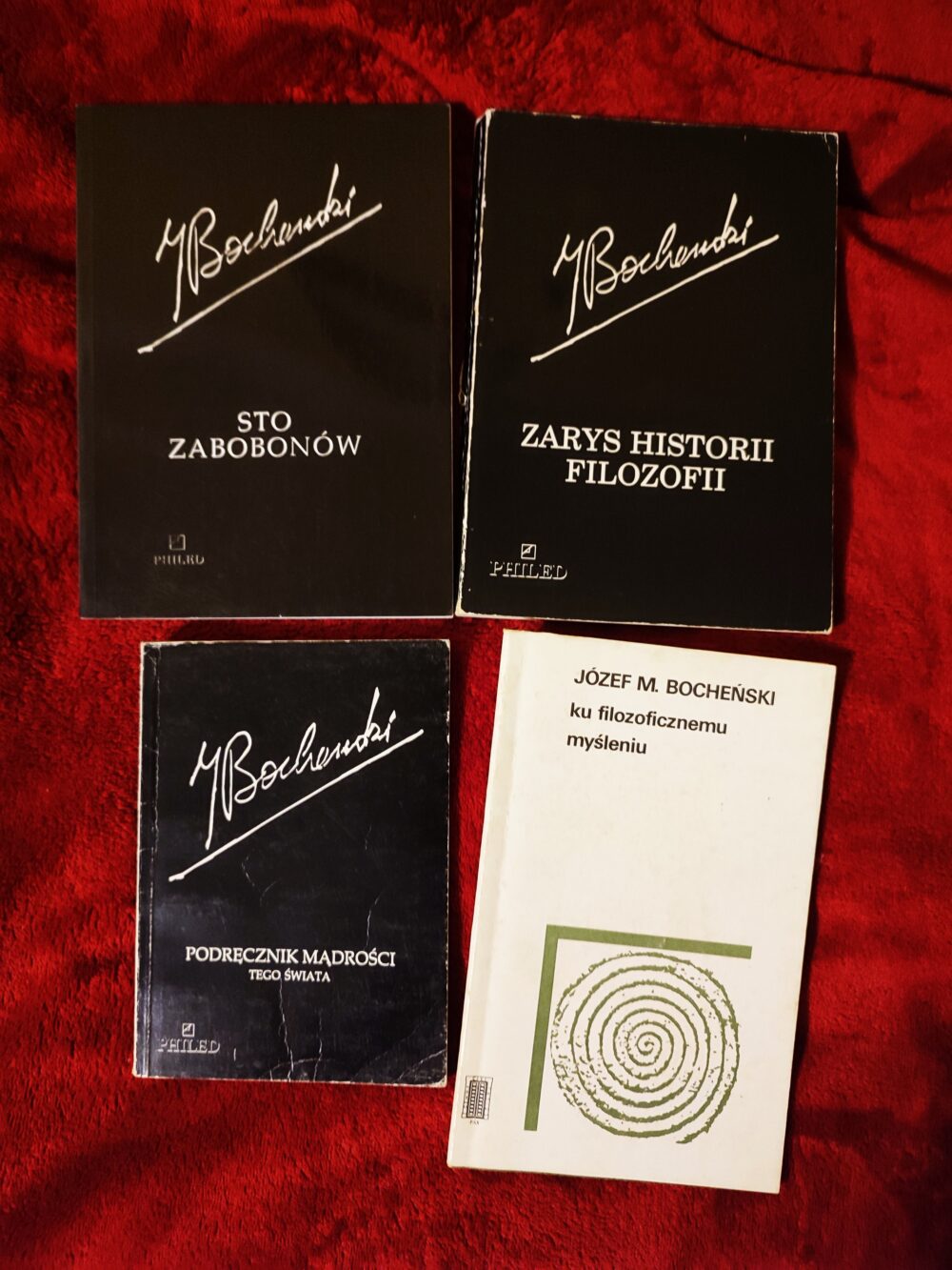 Zestaw książek ojca Józefa Marii Bocheńskiego OP