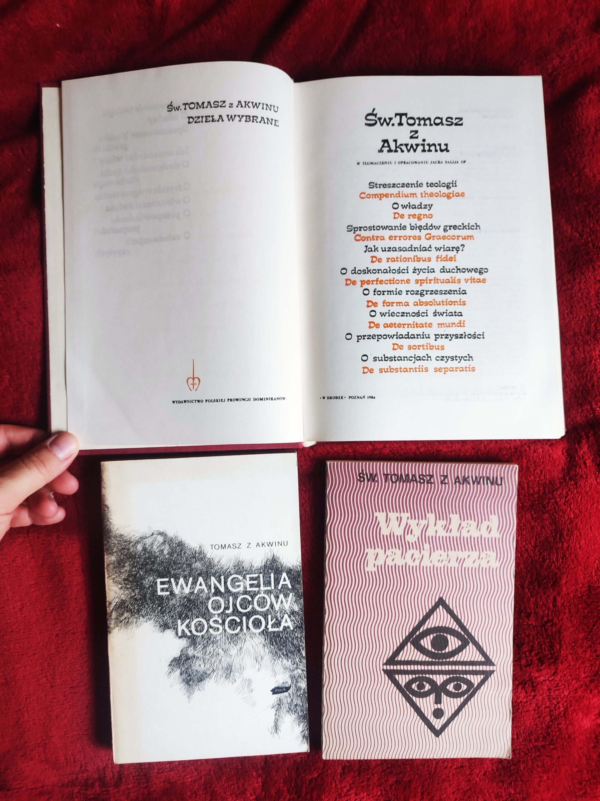Zestaw dzieł św. Tomasza z Akwinu