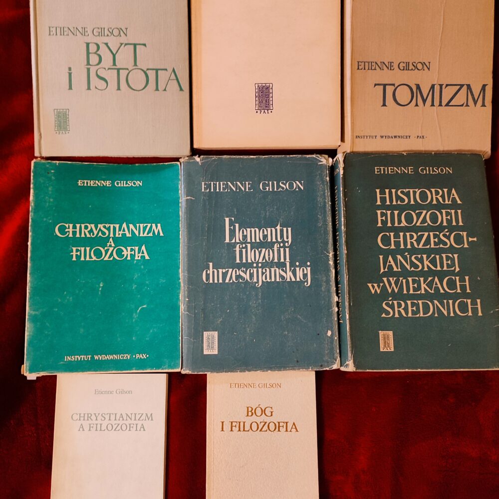 Zestaw książek Etienne Gilsona