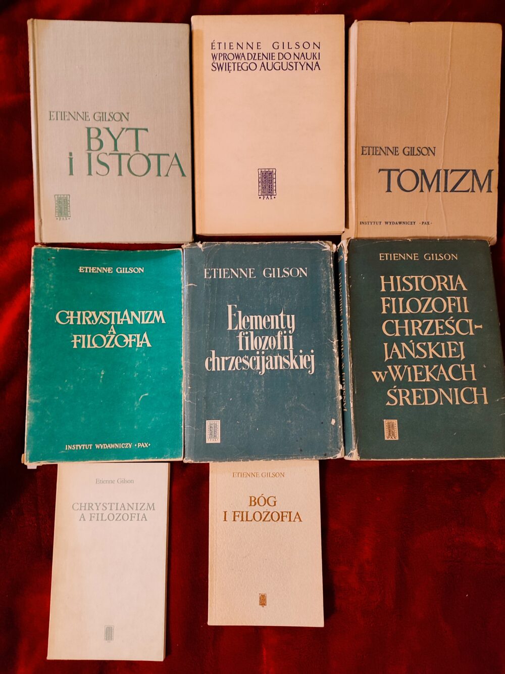 Zestaw książek Etienne Gilsona