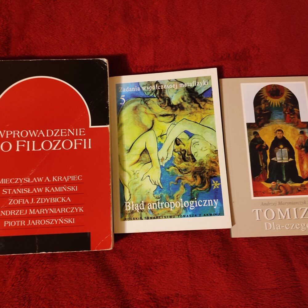 Zestaw 3 książek tomistycznych
